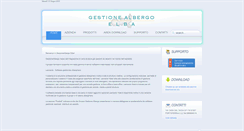 Desktop Screenshot of gestionealbergoelba.it